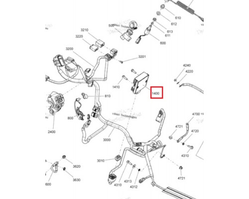 SM-01239 SPI Реле Регулятор Напряжения Для Ski Doo 515176699