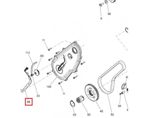 SM-01253 SPI Датчик Скорости Для Ski Doo 504152896, 504152732