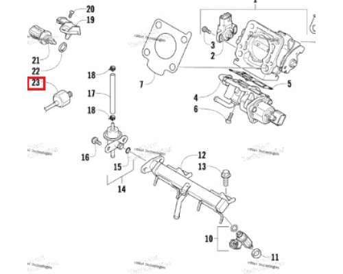 SM-01285 SPI Датчик Детонации Двигателя Для Arctic Cat 3006-240, 3006-886