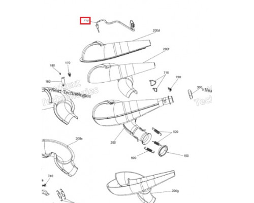 SM-01289 SPI Датчик Температуры Выхлопных Газов Для Ski Doo Gen4 515178170