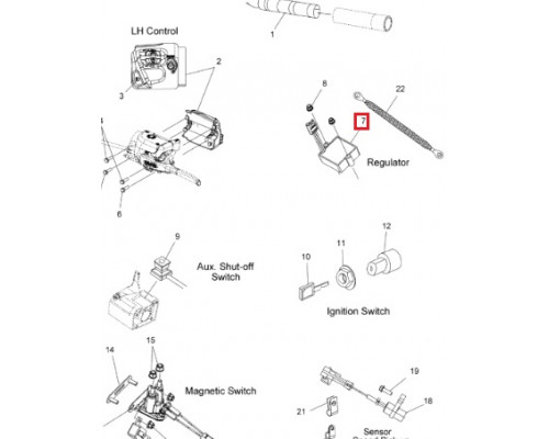 SM-01701 SPI Реле Регулятор Напряжения Для Polaris 4013459