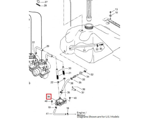 SM-07358 SPI Бензонасос Для Ski Doo 403901809, 403901813