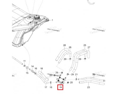 SM-07358A SPI Ремкомплект Топливного Насоса Для Ski Doo 403901809, 403901813