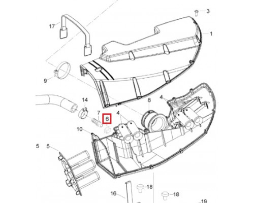 SM-07403 SPI Уплотнительная Втулка Масляного Бачка Для Ski Doo 570023000