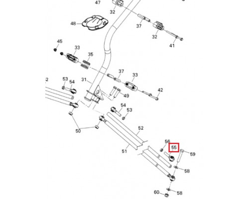 SM-08402 SPI Рулевой Наконечник Для Ski Doo 506152019