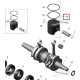 SM-09081-1 SPI Поршень +0.25 мм Для Ski Doo 552F 420889051