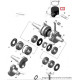 SM-09276 SPI Поршень Стандарт Для Ski Doo 600 420893892, 420893895