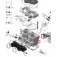 SM-09603 SPI Цилиндр Двигателя Для Ski Doo 600 SDI 420613940, 421000624, 420613944