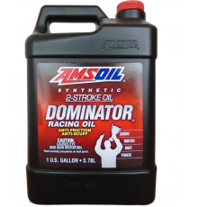 TDR1G AMSOIL Dominator Synthetic 2-Stroke Racing Oil Масло Моторное Синтетическое 2Т Двухтактное 4 Литра Для Polaris, BRP Ski Doo, Arctic Cat