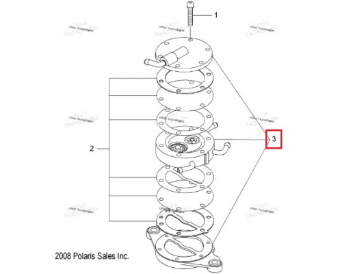 SM-07204 SPI Бензонасос Для Polaris 3090082, 2521884