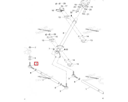 SM-08247 SPI Рулевой Наконечник Для Ski Doo 414768000, 506151492