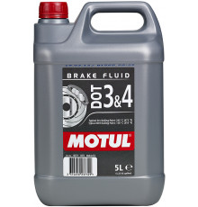 104247 MOTUL Тормозная жидкость DOT 3 & 4 BRAKE FLUID 5 литров