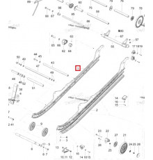 503193397 Полоз Гусеницы Для Ski Doo 503192617