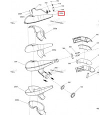 514055617 Кожух Резонатора Глушителя Верхний Алюминиевый Для Ski Doo 850 E-TEC 514055235, 514055599