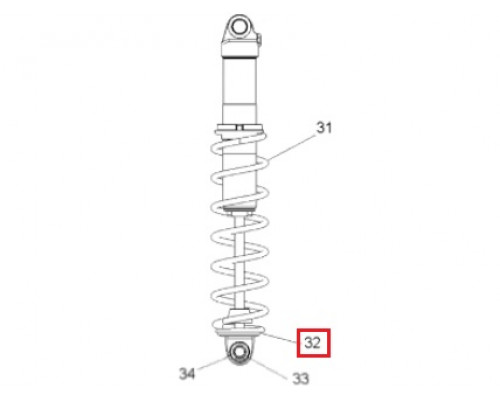 1800116 Стопор Пружины Для Polaris