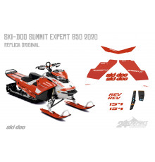 Наклейки VEL На Снегоход Ski Doo Summit Expert 2020 Replica Original 07-197