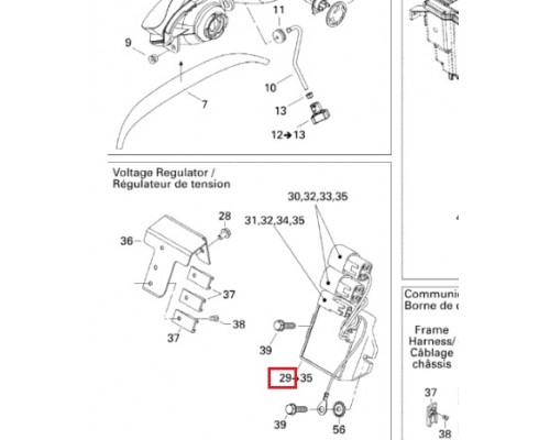 SM-01145 SPI Реле Регулятор Напряжения Для Ski Doo 515175717, 515176023, 515176243