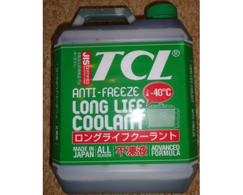 Антифриз TCL LLC Long Life Coolant Green -40C Зеленый 4 Литра