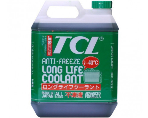 Антифриз TCL LLC Long Life Coolant Green -40C Зеленый 4 Литра