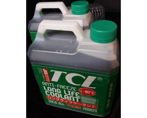 Антифриз TCL LLC Long Life Coolant Green -40C Зеленый 4 Литра