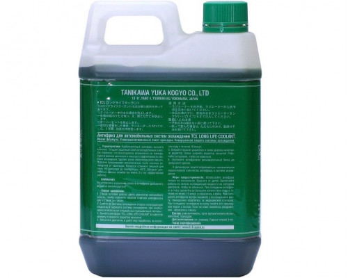 Антифриз TCL LLC Long Life Coolant Green -40C Зеленый 4 Литра