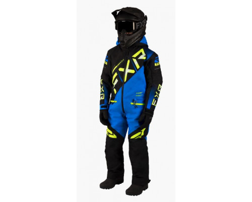 Комбинезон FXR CX Black/Blue/Hi Vis, 6