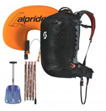 Рюкзак лавинный Scott Backcountry Guide AP 30 черно/оранжевый 30 литров