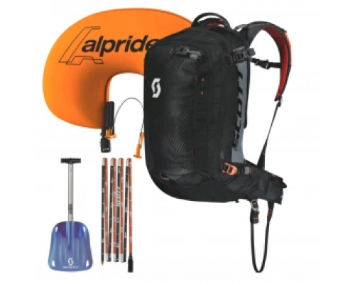 Рюкзак лавинный Scott Backcountry Guide AP 30 черно/оранжевый 30 литров