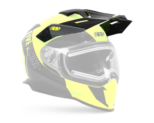 Козырек 509 Delta R3 Lime Green Gray, OS