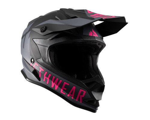 Шлем Jethwear Phase Black/Grey/Pink, M (57-58cm)