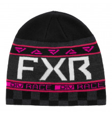 Шапка FXR RACE DIVISION Black/Elec Pink, OS