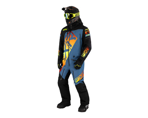 Комбинезон FXR CX без утеплителя Black/Steel/Inferno, L