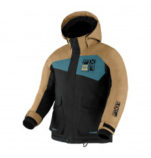 Куртка FXR Kicker с утеплителем Black/Canvas/Steel, 4