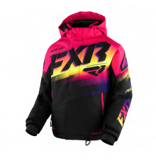 Куртка FXR Boost Black/Neon Fusion, 12