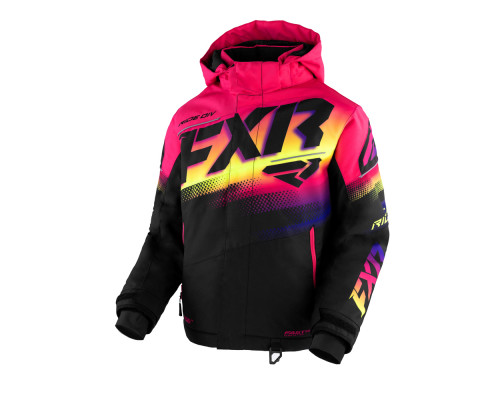 Куртка FXR Boost Black/Neon Fusion, 12