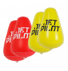 Тренировочный буй (4шт) JetPilot yellow/red, One Size