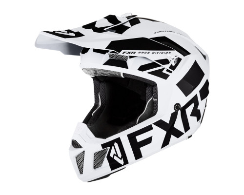 Шлем FXR Clutch Evo Le.5 White/Black, M