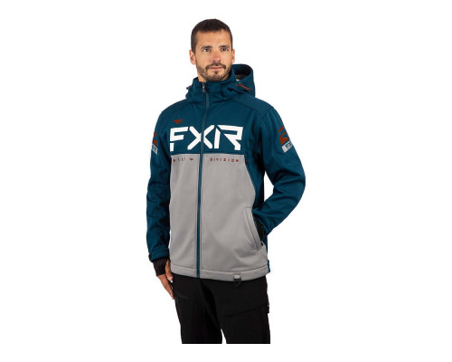 Кофта FXR Helium Ride без утеплителя Slate/Grey, 2XL