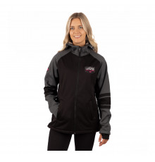 Кофта FXR Maverick без утеплителя Black/Elec Pink, L