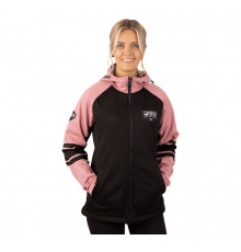 Кофта FXR Maverick без утеплителя Black/Dusty Rose, L