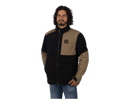 Куртка FXR Grind Fleece без утеплителя Black/Canvas, L
