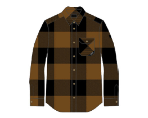 Рубашка FXR Timber Copper/Black, 2XL