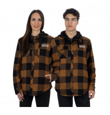 Куртка FXR Timber Flannel с утеплителем Copper/Black, XL