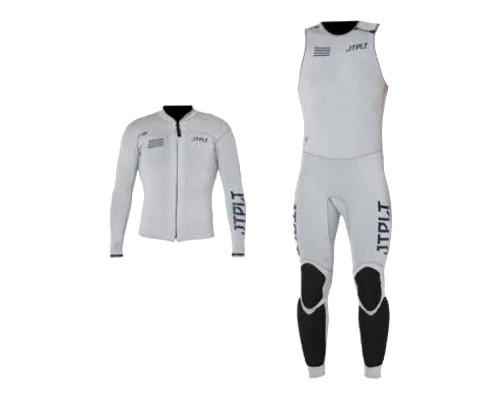 Комплект гидрокостюм и гидрокуртка  Jetpilot RX Vault Race Grey, XS