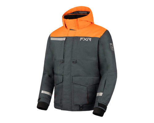 Куртка FXR Excursion Ice Pro с утеплителем Asphalt/Orange, L