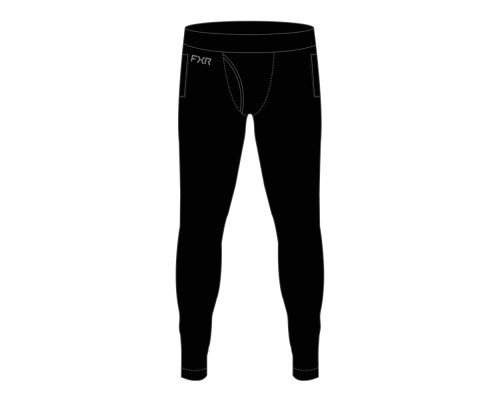 Термоштаны FXR Pyro Thermal Black, 3XL