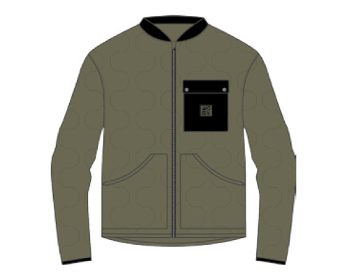 Куртка FXR Rig Quilted без утеплителя Moss/Black, M