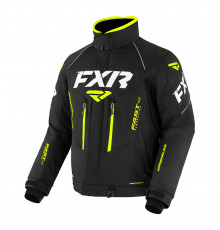 Куртка FXR Adrenaline с утеплителем Black/Hi Vis, XL