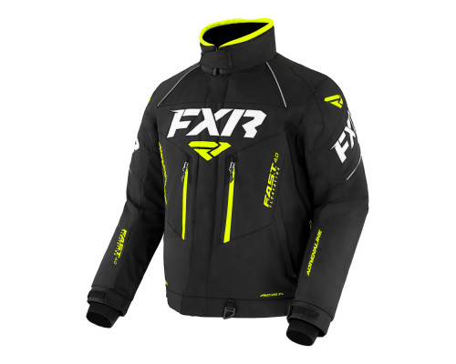 Куртка FXR Adrenaline с утеплителем Black/Hi Vis, XL