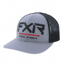 Бейсболка FXR Pro Fish Grey/Asphalt, Adult